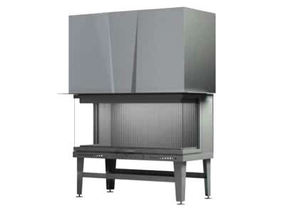 Şömine Haznesi  Asansörlü Çelik