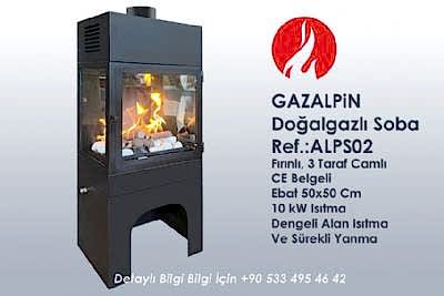 Doğalgazlı Şömine  ATD  025