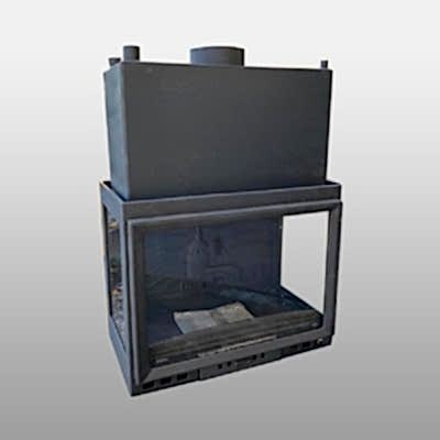 Şömine Haznesi  70  Sulu Model