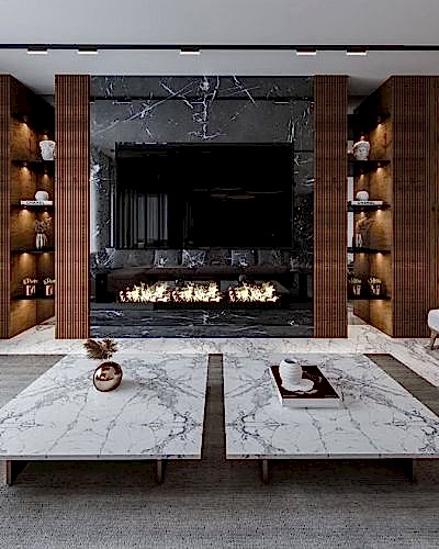 Doğalgazlı Şömine ADT 032