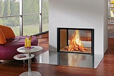 Doğalgazlı  şömine    çift taraflı  ATD 030