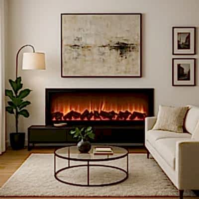 Elektrikli  Şömine