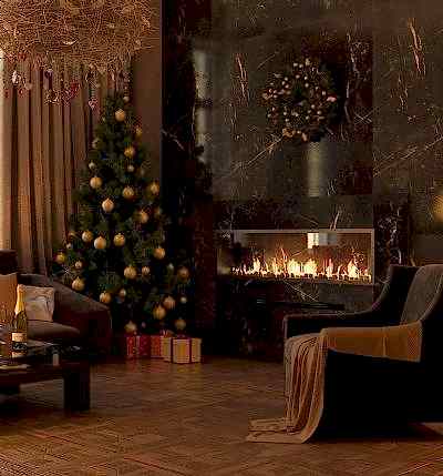 Doğalgazlı  Şömine  ATD 026