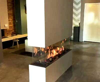 Doğalgazlı  Alev Efekli Modeli 019