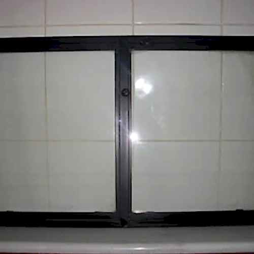 Şömine  Camlı  montajlı  07